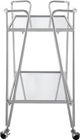 Linon Ellie Silver Bar Cart-3