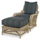 Century® Thomas O'Brien Outdoor Mainland Wicker Natural Ottoman-1