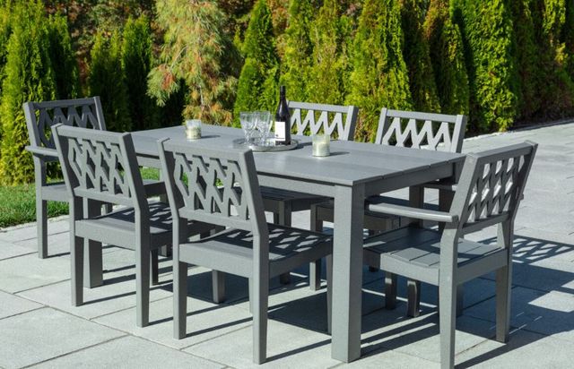 Seaside Casual Greenwich Dining Arm Chair Diamond Back Style-2