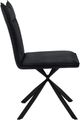 Monarch Specialties Inc. 2-Piece Black Starburst Side Chair Set-3