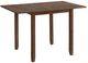 Elements International Alex Espresso 3-Piece Dining Set-4