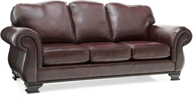 Decor-Rest® Furniture LTD 3933 Brown Leather Sofa