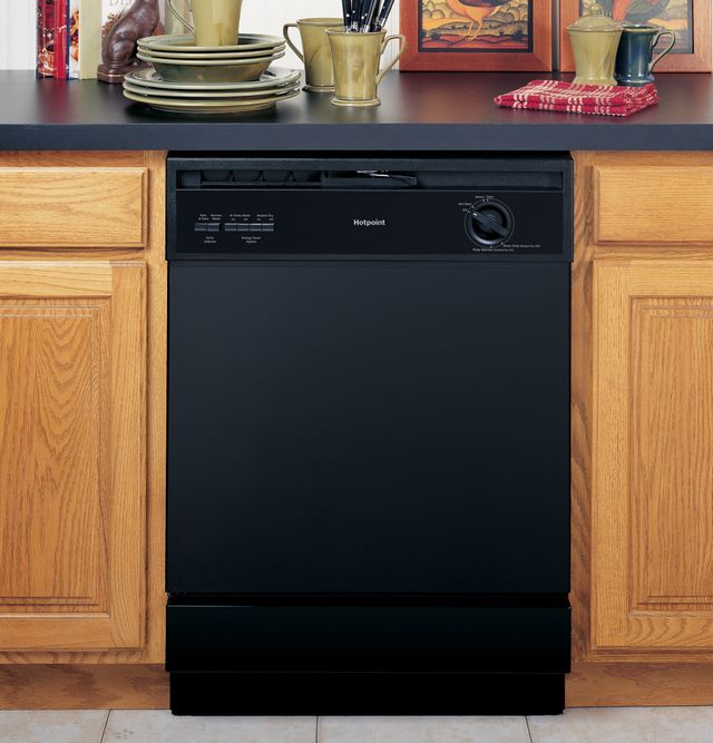 Hotpoint® 24" Black Built in Dishwasher Ace Appliance OH 43615