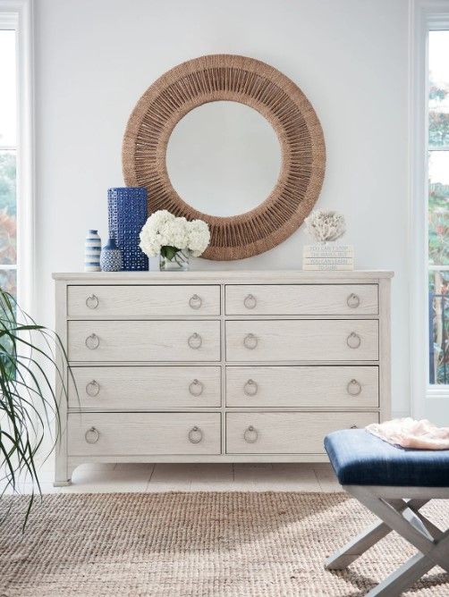 Universal Explore Home™ Escape Coastal Living Home Natural Coca Plum Mirror-2