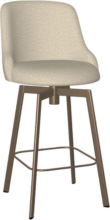 Amisco Customizable Diego Swivel Counter Stool-0