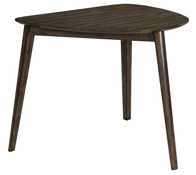 New Classic® Home Furnishings Rex 3-Piece Beige/Walnut Corner Dining Set-2