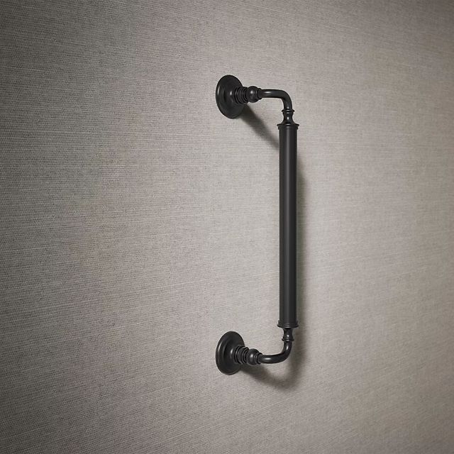 KOHLER® Artifacts® Matte Black 18" Grab Bar-1