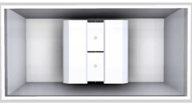 Vent-A-Hood® Designer Series 60" White Island Range Hood-3