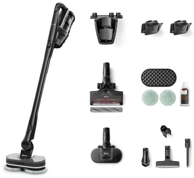 Miele Triflex HX3 Plus Aqua Obsidian Black Cordless Stick Vacuum -1