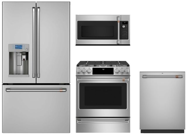 GECAFE Kitchen 4 Piece Package 95 CGS700P2MS1-CDT805P2NS1-CDT828P2VS1-CFE28UP2MS1-0
