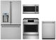 GECAFE Kitchen 4 Piece Package 95 CGS700P2MS1-CDT805P2NS1-CDT828P2VS1-CFE28UP2MS1-0