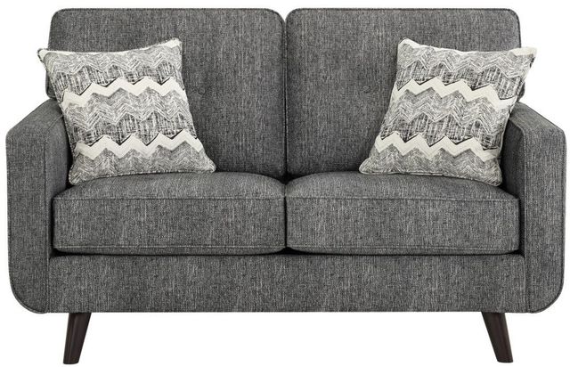 Legends Home Hollywood Stonewash Black Loveseat-0