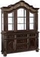 Homelegance® Catalonia Dark Cherry Buffet and Hutch-0
