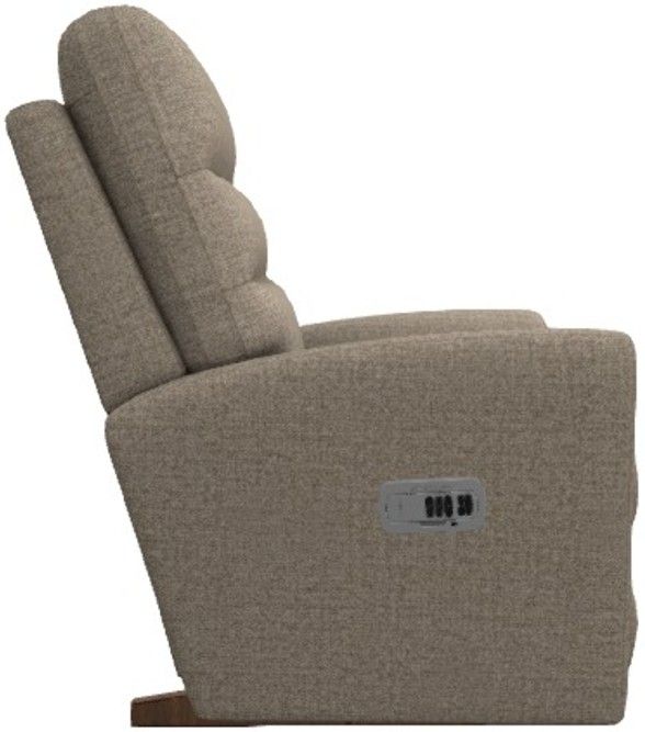 La-Z-Boy® Liam Fawn Power Rocking Recliner with Headrest-3