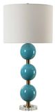 Uttermost® Palawan Blue Glaze Table Lamp-0