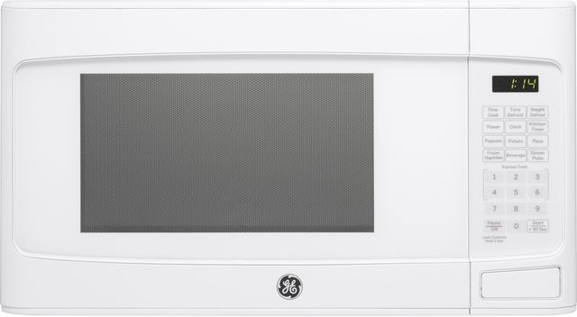 GE® 1.1 Cu. Ft. White Countertop Microwave-0