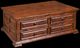 Horizon Home® Marquis Brown Cocktail Table-0