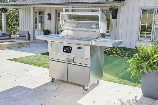 Coyote 36" Stainless Steel Free Standing Pellet Grill
