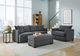 Peak Living Patagonia Gunmetal Chair and a Half-1