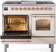 Ilve® Nostalgie II Series 40" Antique White Pro Style Dual Fuel Range-2