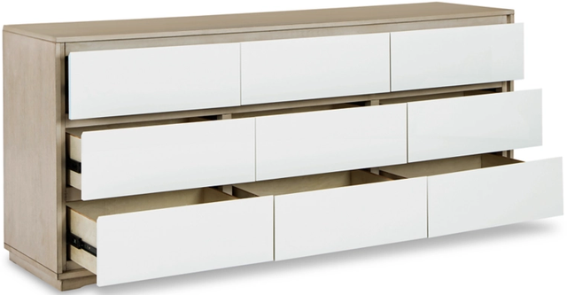 Signature Design by Ashley® Wendora Bisque/White Dresser-1