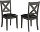 Brassex Inc. Eastwood 7-Piece Black/Grey Dining Set-2