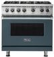 Viking® 5 Series 36" Squall Pro Style Liquid Propane Gas Range-0