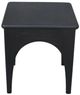 Nest Home Collections Archer Matte Black End Table -2