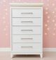 Liberty Furniture Reflections Pearl White Chest with Lights-1