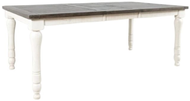 Jofran Inc. Madison County 6-Piece Vintage White Dining Set-2