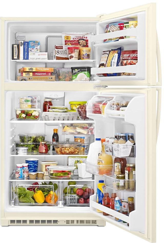 Whirlpool® 33 in. 20.5 Cu. Ft. Biscuit Top Freezer Refrigerator-7