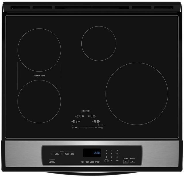 Whirlpool® 30" Fingerprint Resistant Stainless Steel Slide-In Induction Range-3