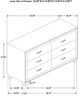 Coaster® Melody 4-Piece Gray King Bedroom Set-4