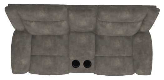 La-Z-Boy® Joel Smoke Manual Reclining Loveseat with Console-4