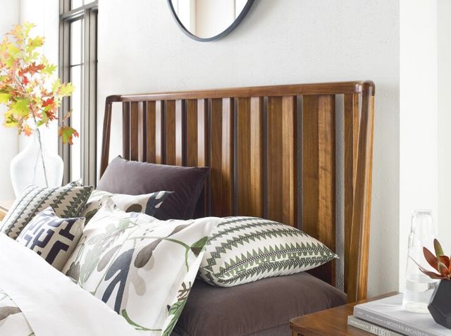 Kincaid® Monogram Ashburn Walnut King Slat Bed-2