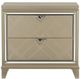 Mazin Furniture Bijou Champagne Nightstand-0
