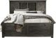 A-America® Sun Valley Charcoal California King Storage Panel Bed-0