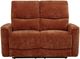 Coaster® Navarro Burnt Orange Upholstered Reclining Loveseat-3