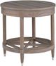Fairfield® Freya Brown Laminate Round End Table-0