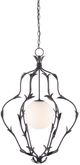 Currey & Company Bunny Williams Byron French Black Pendant Lighting-0