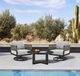 Armen Living Menorca Black Outdoor Coffee Table-3