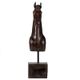A & B Home Black/Brown Horse Bust Accent-2