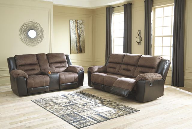 Signature Design by Ashley® Earhart 2-Piece Chestnut Living Room Set-3