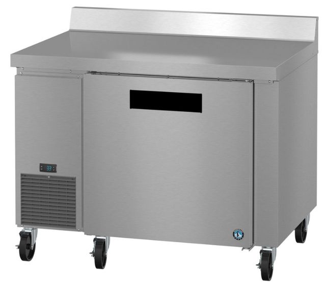 Hoshizaki Steelheart® 46" 11.8 Cu. Ft. Stainless Steel Single Section Worktop Side Mount Refrigerator-1
