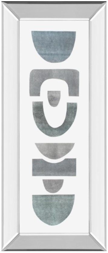 Classy Living Rob Delamater Neutral Totems VIII Wall Art-0