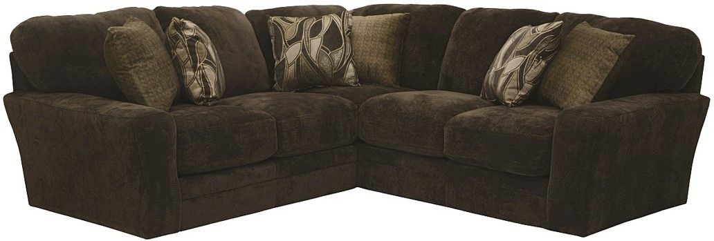Jackson Furniture Everest 2-Piece Chocolate Sectional Sofa Set
