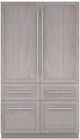 Thermador® Freedom® 48 in. 26.7 Cu. Ft. Panel Ready Built In French Door Freezer-0
