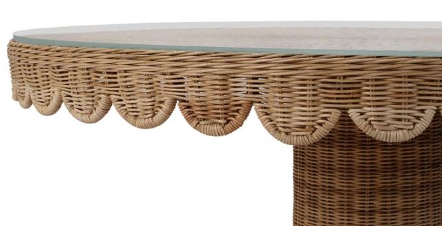 Bramble Customizable Scalloped Round Bistro Table-3