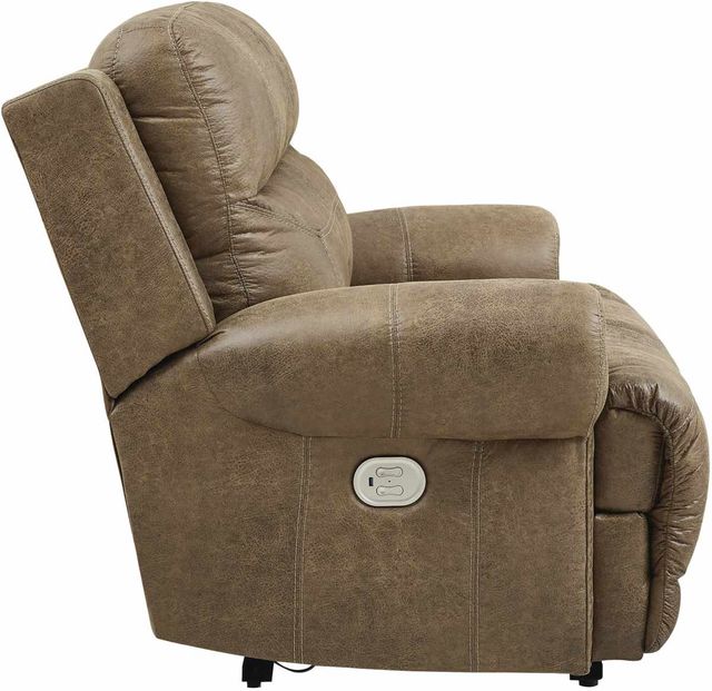 Signature Design by Ashley® Grearview Earth Wide Seat Power Recliner-4