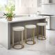 Amisco Customizable Allegro Upholstered Counter Stool-1